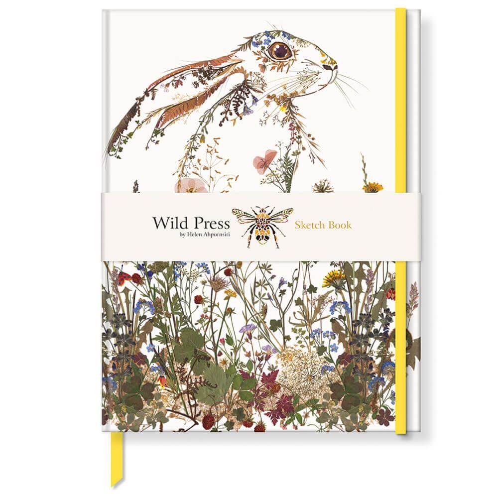 Wild Press Wildflower and Hare Sketchbook